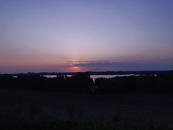 Sunset, Lake, Nature, Sky, graphy HD wallpaper