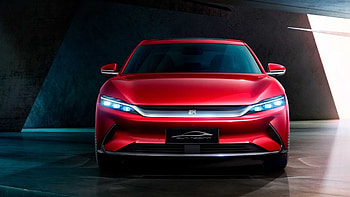 BYD Electric Vehicle, Han sedan, Chinese model, Luxury car HD wallpaper