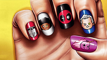Deadpool 2 Movie Nail Paint Poster, deadpool-2, movie, 2018-movies HD wallpaper