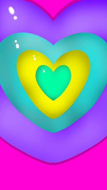 Love color HD phone wallpaper