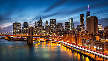 Brooklyn Bridge, Manhattan HD wallpaper