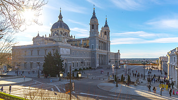 Almudena, Cathedrals HD wallpaper