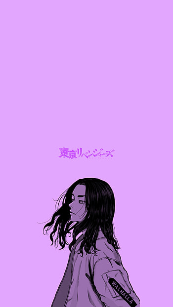 Tokyo Revengers, Baji, magenta HD phone wallpaper
