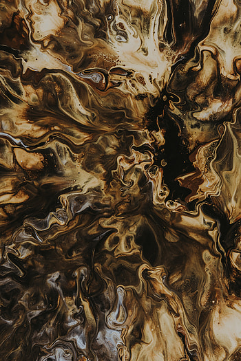 Abstract, Divorces, Paint, Liquid, Brown HD phone wallpaper