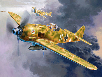 World War II, Fw 190, Focke Wulf, Luftwaffe, Germany, Military, Aircraft, Military Aircraft, Airplane / and Mobile Backgrounds HD wallpaper