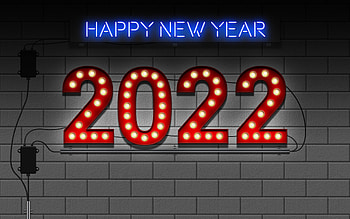 Happy New Year!, craciun, new year, lights, christmas, card, 2022 HD wallpaper