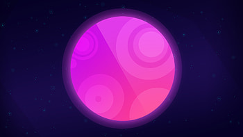 Purple Planet Art, artist, behance, digital-art HD wallpaper