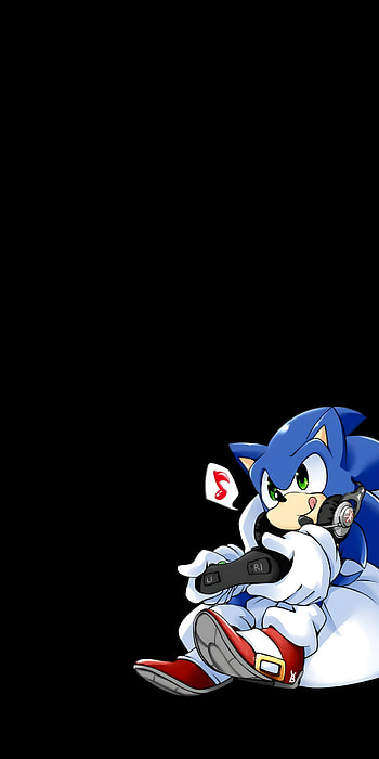 Sonic, electric blue, art HD phone wallpaper