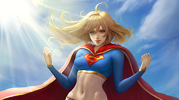Art Supergirl New, supergirl, superheroes, artist, artwork, digital-art, artstation HD wallpaper