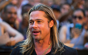 Red carpet, Brad Pitt HD wallpaper