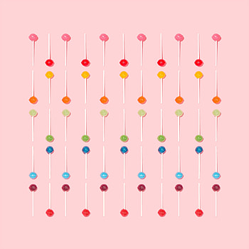 Rainbow, Minimalism, Iridescent, Lollipops HD phone wallpaper
