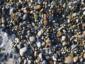 Nature, Shore, Bank, Wet, Humid, Sea Stones, Seastones HD wallpaper