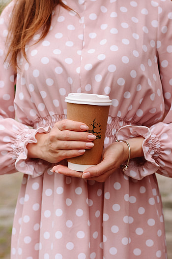 Coffee, Miscellanea, Miscellaneous, Glass, Hands, Girl, Dress HD phone wallpaper