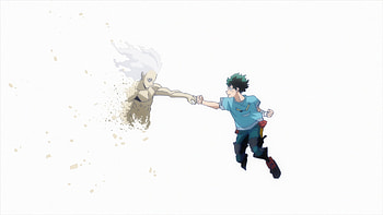 MHA — Tomura Shigaraki & Deku: Fractured Reach, Anime, My Hero Academia, Tomura Shigaraki, Izuku Midoriya HD wallpaper