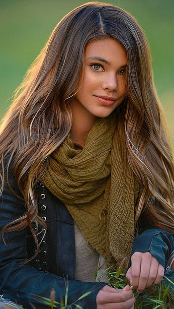 Single Girl, Beautiful Background HD phone wallpaper