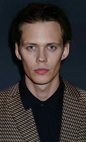 Bill Skarsgard, Gorgeous blue eyes, Beauty, Actor HD phone wallpaper