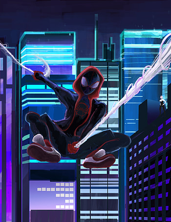 SpiderMan Into The Spider Verse New Artworks, spiderman-into-the-spider-verse, superheroes, artwork, artist, digital-art, behance HD phone wallpaper