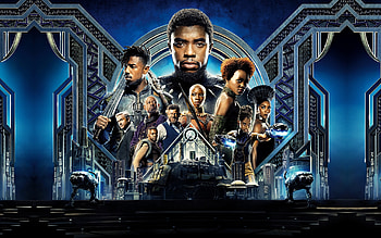 Black Panther, 2018 poster, Actors, New movie HD wallpaper