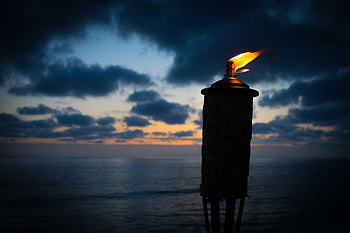 Fire, Night, Dark, Wick, Torch HD wallpaper