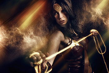 Wonder Womancosplay, wonder-woman, superheroes, cosplay HD wallpaper