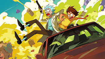 Explosive Adventures: Rick and Morty, TV Show, Rick and Morty, Rick Sanchez, Morty Smith HD wallpaper