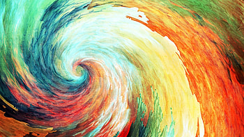Swirl, paint, abstract, color HD wallpaper