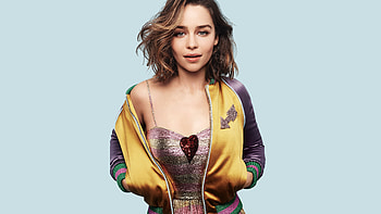 Actress, Celebrity, Emilia Clarke, Brunette, English HD wallpaper