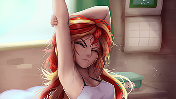 Yawning In Morning, artist, artwork, digital-art, deviantart HD wallpaper