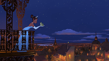 Princess and the Frog, 2009 backdrop, Disney movie, Cartoon HD wallpaper