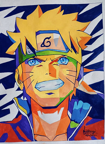 Naruto Anime, Design, Art, Lofi, Goku, Dbz, GOD, Painting HD phone wallpaper