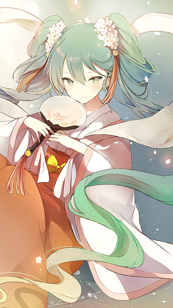 Hatsune Miku Elegance: Stunning Vocaloid Anime , Hatsune Miku, Anime, Vocaloid HD phone wallpaper