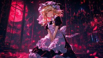 Touhou Koumakyou: New Classic — Embodiment of Scarlet Devil ( ), Anime Girl, Maid HD wallpaper