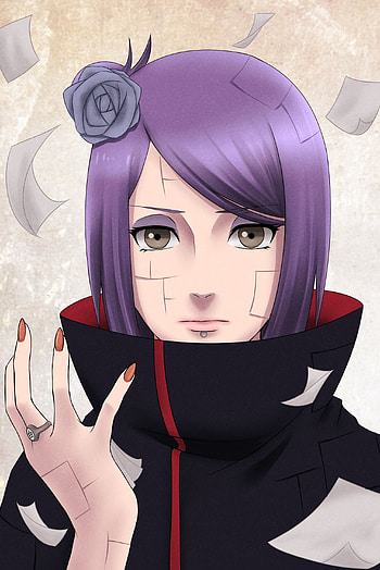 Captivating konan akatsuki, Striking , Eye-catching, Anime HD phone wallpaper