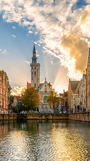 Poortersloge, Belgium HD phone wallpaper
