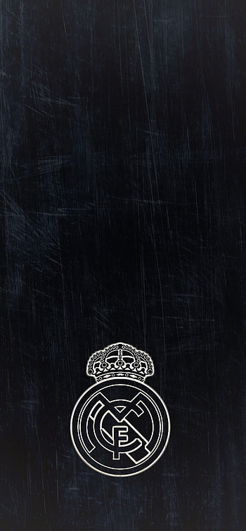 Real Madrid, art, blue, black HD phone wallpaper