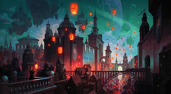 Make A Wish, artist, artwork, digital-art, artstation HD wallpaper