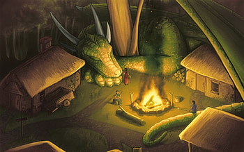 Fantasy, Dragons HD wallpaper
