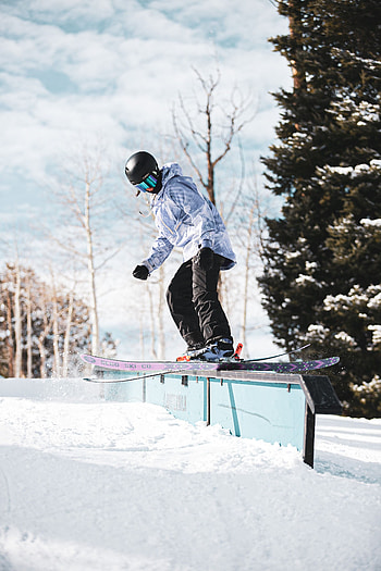 Sports, Skier, Skiing, Extreme, Trick HD phone wallpaper