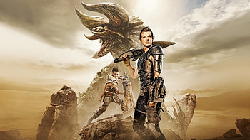 Milla Jovovich, Monster Hunter, Movie, Artemis (Monster Hunter), Black Diablos (Monter Hunter), Tony Jaa HD wallpaper