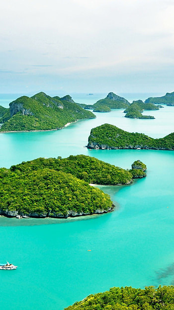 Beautiful island, Mobile , Serene landscapes, Travel inspiration HD phone wallpaper