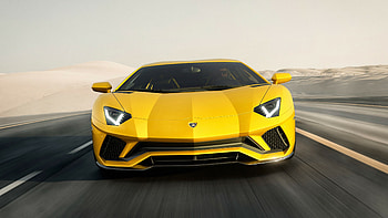 Yellow Lamborghini, Eye-catching visuals, Captivating , Automotive allure HD wallpaper