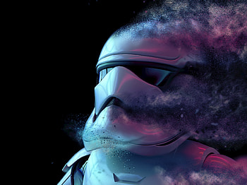 Dusk, Stormtrooper, fade out, art HD wallpaper