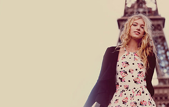 Elsa Hosk, celebrity, beautiful, models, swedish, people, dress HD wallpaper
