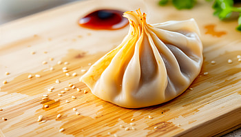 Potsticker Delight, potsticker, dumpling, asian food HD wallpaper
