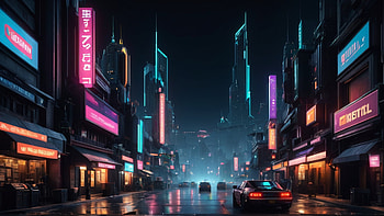 Japan Street, Japan, glow, neon, street, night HD wallpaper