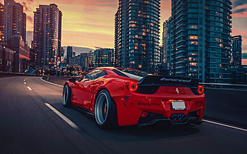 Ferrari 458 Liberty Walk HD wallpaper