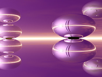 u2, purple, pink, abstract, 3d HD wallpaper
