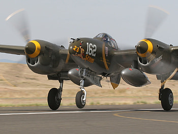 Lockheed P-38 Lightning, lightning, p38, usaf, fighter, ww2, lockheed HD wallpaper