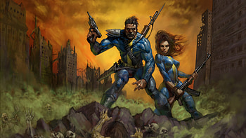Maybe not, but according the the Fallout 2 loading/install screens they were even HD wallpaper