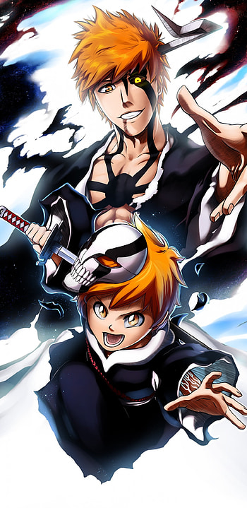 Ichigo and Kazui, Ichigo Kurosaki HD phone wallpaper